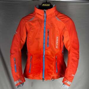 Klim EUC Alpine Parka Women's Gore-Tex Non-Insulated Snowmobile Jacket Orange Si